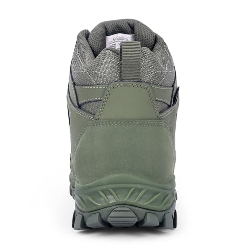 Image of Men Waterproof Hiking Boots | Mid-Ankle | Cushion Comfort | Lightweight with Superior Grip | WH1107