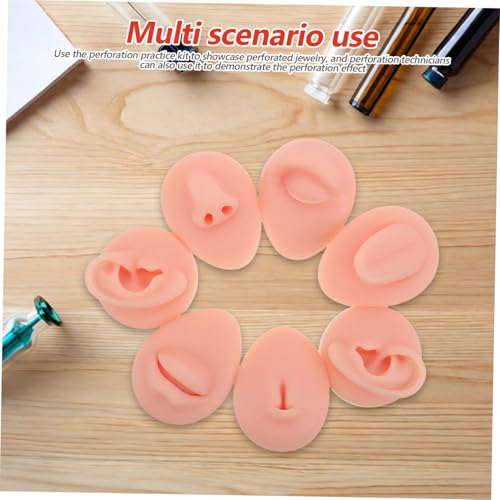 Formation portable piercing avec mannequin silicone oreille et langue - 5
