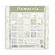 Stamperia - Scrapbook Paper Pad for Scrapbooking, Albums, Card Making, Bullet Journalling and More, Acid Free, Single Face, Perfect for Hobbies, Crafts, and Gifting (Timeless) (20.3 x 20.3cm)