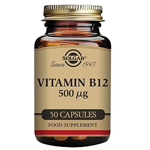 Solgar Vit. B12 500Mg 50Cap , 50 Stück (50Er Pack) Cover