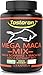 Tostoron MEGA MACA MIX | 123 Kapseln | Mit Maca schwarz + Maca rot + Maca Extrakt 50:1 | Plus Vitamin B5, Selen, Zink - 1 Dose (1x101,5g) dein Antrieb, hol dir den TOSTORON HAMMER direkt nach Hause!