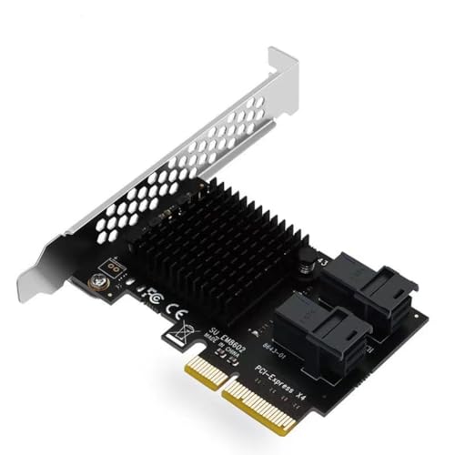Adaptador U2 NVMe PCIe x4 doble puerto SFF-8643 tarjeta splitless SSD