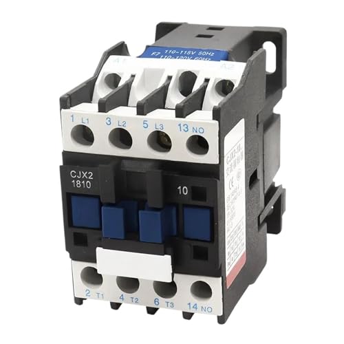 Contacteur triphasé CJX2-1810 moteur alternatif 18A bobine AC 110V