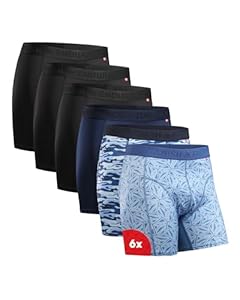 Boxers Homme Sport Respirants Lot de 6 - Danish Endurance