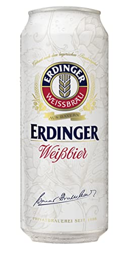 ERDINGER Weißbier mit feiner Hefe 0,5l Dose bepfandet Cover