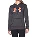 Under Armour Women's Storm Armour Fleece Printed Big Logo Hoodie, Carbon Heather (092), Medium