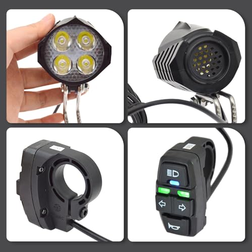 Phare de vélo électrique pour rouler la nuit - 5