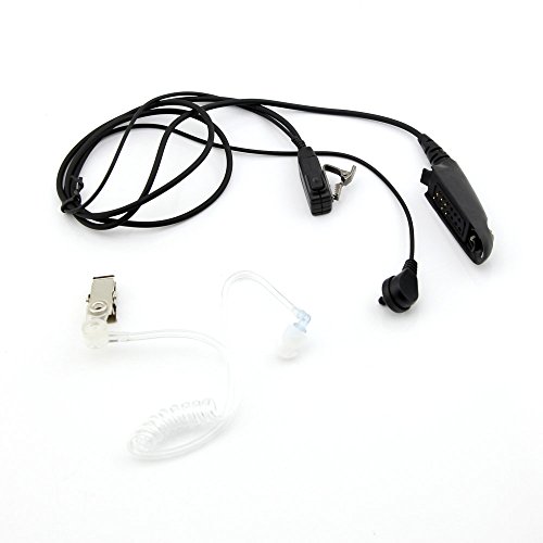 Owfeel (TM) Covert Acústica Tubo de aire auricular/micrófono para Motorola HT1250