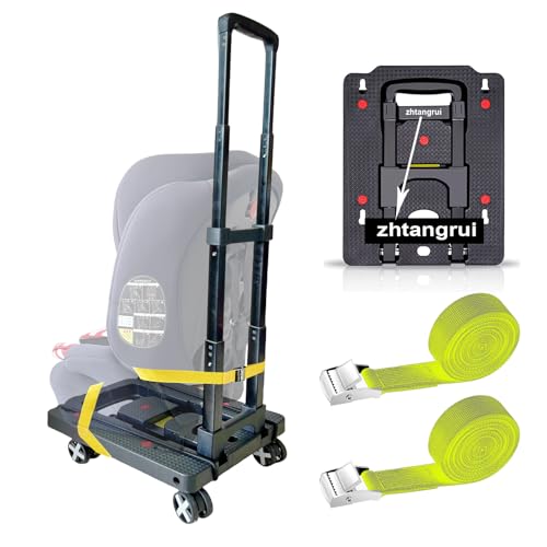Car Seat Dolly for Travel and Airport Use