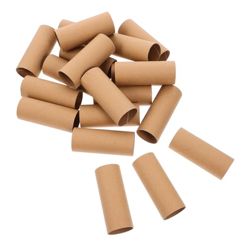 CIYODO 20stücke Bastelrollen Aus Papier Leere Papierröhren Für Diy-projekte Heimwerker Und Kindergeschenke Zum Bemalen Schneiden Und Verkleben