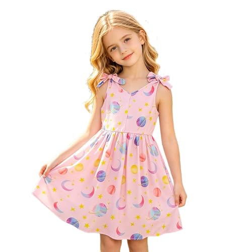 Robe d'été imprimée pour jeune fille : exprimez sa joie avec ce motif ludique