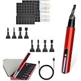 Hlennotor Mini Electric Hubrocing Sander USB-Ladung mit 3-Gang-Einstellbarer und 8 Schleifk?pfen Pr?zisions-Werkzeug f¨¹r DIY-Handwerks