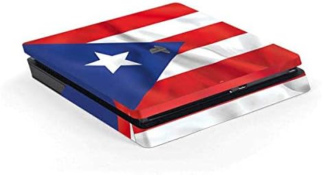 Skinit Decal Gaming Skin Compatible with PS4 Slim - Originally Designed Puerto Rico Flag Design