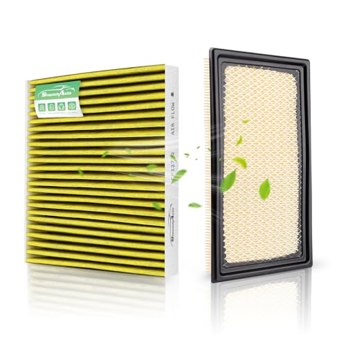 StaunchAuto Engine + Cabin Air Filter Set Fit for Ford Explorer 2020-2026 (2.3/3.0L) Lincoln Aviator 2020-2026 (3.0L) Police Interceptor Utility 2020-2025 (3.0L) Replace #JX6Z19N619BA CA10242