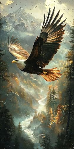 G ^J Paint by Numbers hG Lbg l ʂ肦 lphGLoXNtg  LoXA[g uVƃANG̋, ItBX CeA rO, ւ̃Mtg 80x160cm (t[