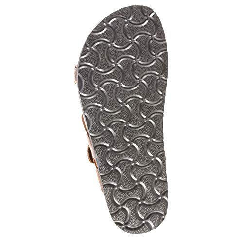 Image of White Mountain Women's Harrington Braided Footbed Sandal
