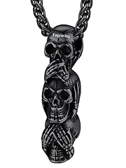 04. 3 Skull-Black(Custom)