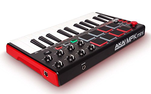 Image of Akai Professional MPK Mini MKII | 25-Key Portable USB Midi Keyboard and Pad Controller