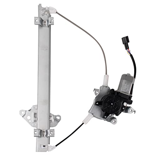 Image of TRQ Front Driver Side Power Window Motor and Regulator Assembly One Touch Anti Pinch Compatible with 2011-2017 Nissan Juke
