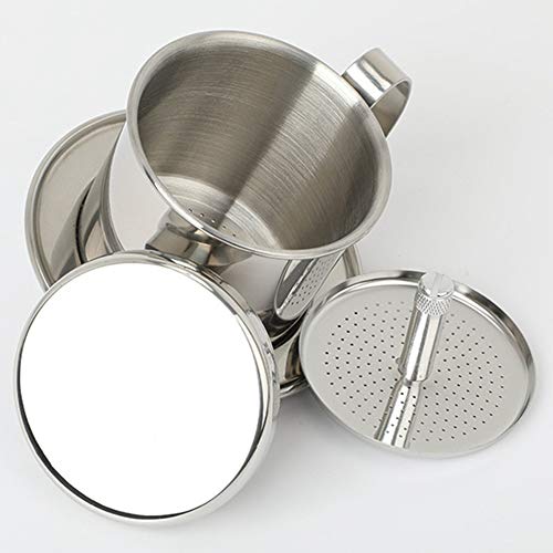 Cafetera de filtro manual con filtro reusable 7 oz miniatura 4