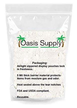 Miniatura 4 de Oasis Supply, Bakers Harina de pan con alto contenido de gluten, enriquecida bromatada blanqueada, nivel de proteína de 14.2%, en una bolsa