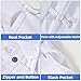 Boys Suit Toddler Tuxedo Slim Fit Set White Communion Suits for Boy Formal Dress Clothes Kids Wedding Outfit with Black Shirt Tie Size 8