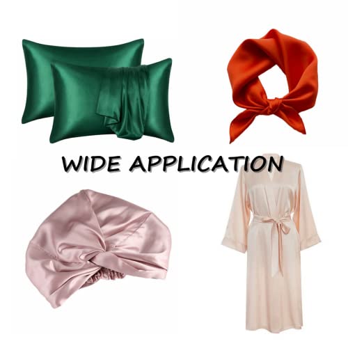 Luxurious 44" Black Charmeuse Silk Fabric – 100% Pure Mulberry Silk for Elegant Sewing and DIY Projects 6 Luxurious 44" Black Charmeuse Silk Fabric – 100% Pure Mulberry Silk for Elegant Sewing and DIY Projects - Image 5