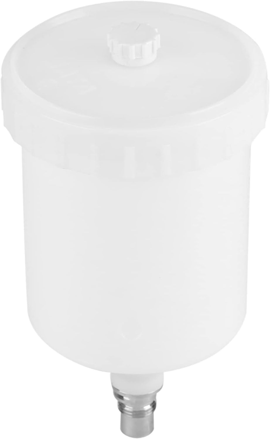 Spray Gun Cup Pot, 600ml Plastic Gravity Paint Cup with External Thread Bayonet, Good Sealing Performance, for SATA JET 1000B Model