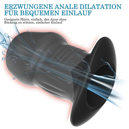 BDSMAGE Anal Tunnel Plug Set,Analplug für Paare Frauen Männer,Spekulum Plugs Sexspielzeug Analspielzeuge Analdehner erotisches Sexspielzeug für Paare extrem Sex Fisting (S+M+L+XL)