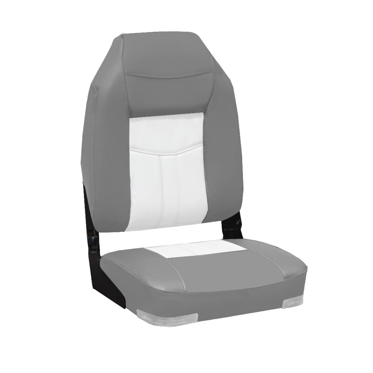 High Back Deluxe Folding Boat Seat (Bianco)