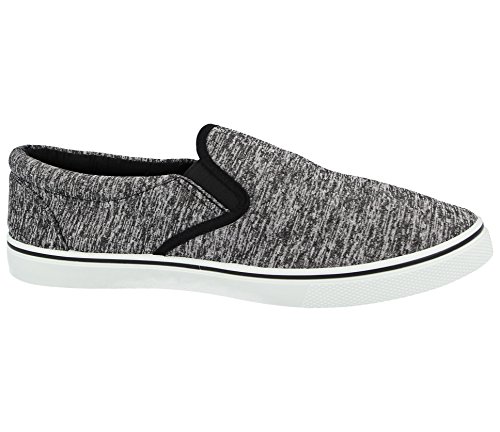 Scarpe in tela da uomo senza lacci, modello