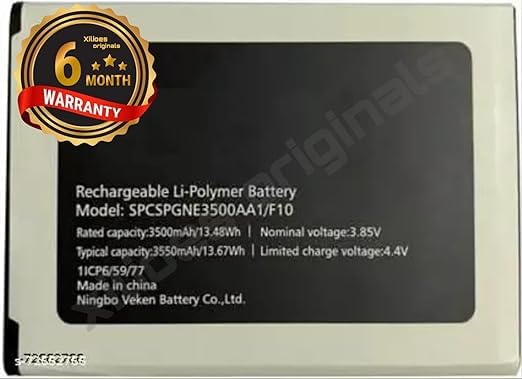 Image of SPCSPGNE3500AA1 Battery for Gionee F10 Battery with 6 Month Warranty** (V108)