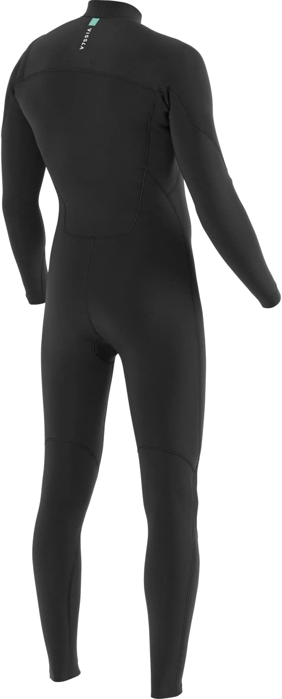 VISSLA 7 Seas 3/2mm Chest Zip Fullsuit BLK-Black L