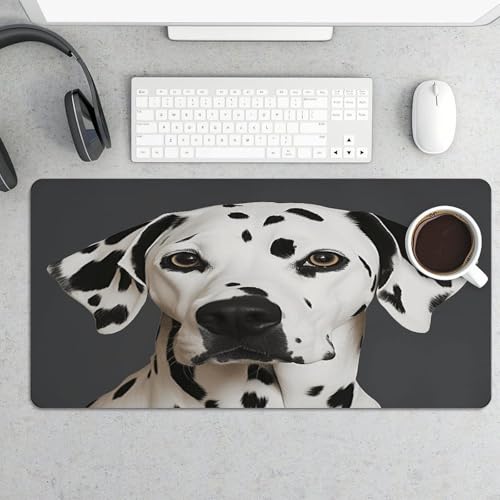 Tapete para escritorio Dalmatian grande antideslizante miniatura 5