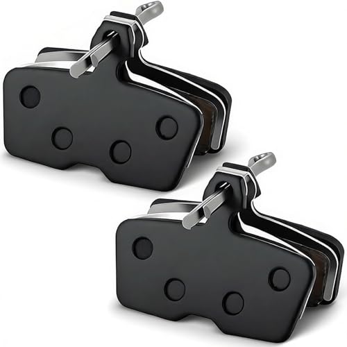 Fahrrad Bremsbeläge für SRAM Bremsbeläge hohe Lebensdauer Bremsbeläg Fahrrad Scheibenbremse für SRAM DB8/Code/Code Stealth/G2 RE/Guide RE Harz Halbmetall Bremsklötze Fahrradbremse für MTB E-Bike 2Paar