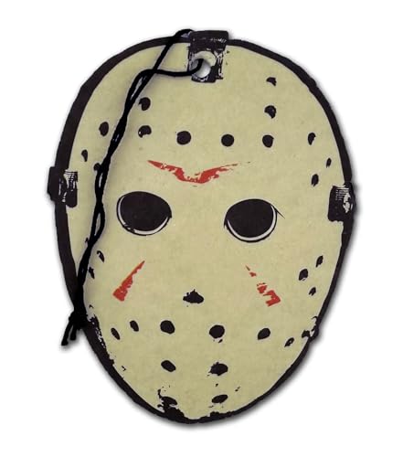 Image of Elektroplate Friday the 13th Jason Car Air Freshener Variety 6-Pack | Officially Licensed, Long-Lasting Midnight Chiller Scent, Vivid Jason Graphics, Versatile Hanging Design