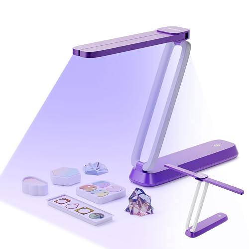 Resiners UV Resin Light, UV Light for Resin Curing, Wireless