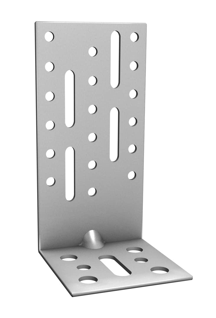 Pollmann®Baubeschläge 4757120 Montagewinkel MWF 120 x 60 x 60 x 2,5 mm 50 Stück
