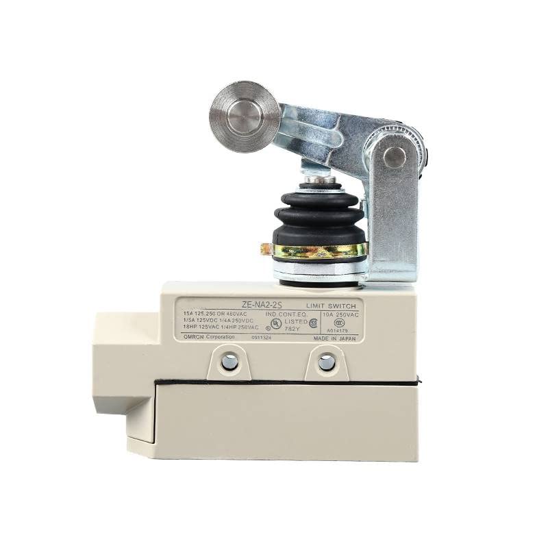 ZE-NA2-2S General Purpose Enclose Switch, High Breaking Capacity and Durability, Sealed Roller Arm Lever, Single Pole Double Throw AC, Side Mounting, 15A,IP65, 1/2-14NPSM Conduit Size Limit Switch