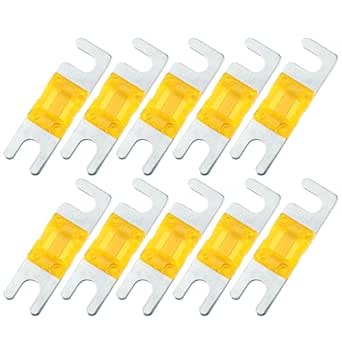 X AUTOHAUX 10pcs 20A AFS Mini ANL Fuses Replacement - View #6
