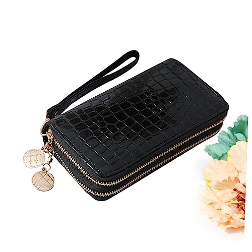 VALICLUD Cute Women's Wallet Long Zipper Patent Leather Purse for Women Cash Bags Zipper2