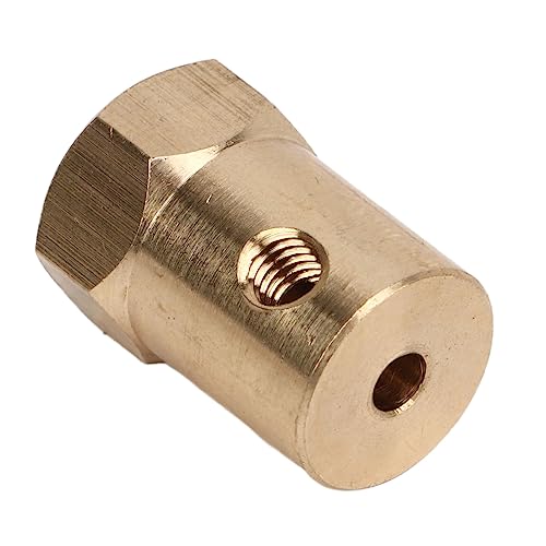 Conector de acoplamento flexível de 10 peças de 7 mm, acoplamento flexível de motor, conector hexago