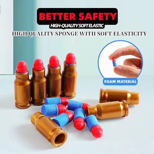 Image of Toy Guns for Boys with Pull Back Action | Soft Rubber Foam Bullet | Toy Gun Pistol Original Mechanism | Guns for Boys