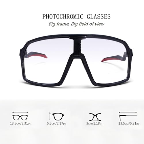 Lunettes de cyclisme contre la fatigue oculaire et les UV - 6