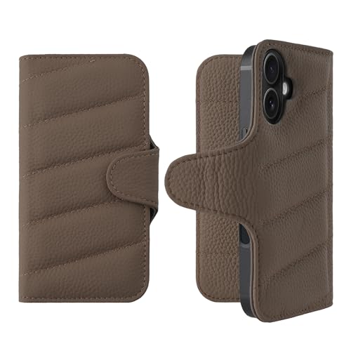 HANATORA for iPhone 17ProMax P[X 蒠^ {v X}zP[X X}z LeBO {^ VNJ[tU[ Mtg }OlbgȂ g[v QH02T-17ProMax-Taupe