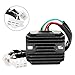 SCITOO RRV-YHC-105 Front,Left rectifier regulator 1978-1981 for Yamaha XS1100 1978-1979 for Yamaha XS750 1980-1981 for Yamaha XS850
