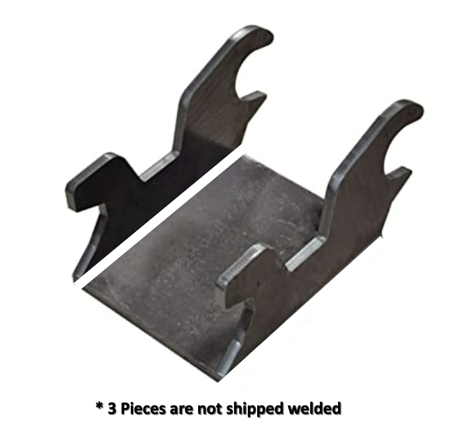 Image of Direct Replacement for John Deere Excavator Quick Change Attach Bucket Ears Attachment 35 3 Piece Set by Pocono Metal Craft
