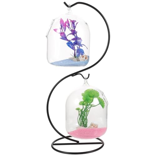 Peceras Grandes de Cristal con Filtro Marca HOMOBABE