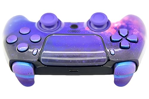 Image of Custom Controllerzz Custom Wireless Controller Compatible with PS5 - Multiple Designs Available (Galaxy & Chameleon)