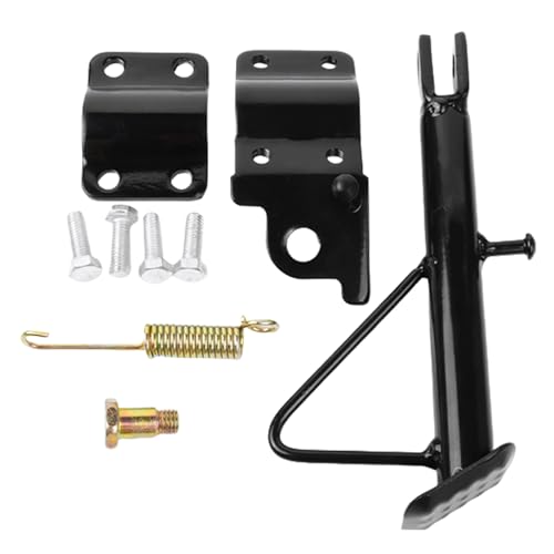 SELVFZ Cavalletto laterale di ricambio per moto, con accessori di montaggio, 14-24 cm, cavalletto per moto